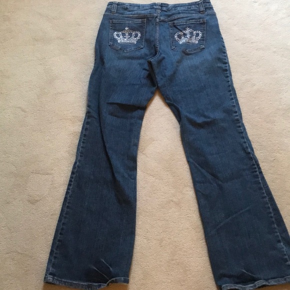 Cache bedazzled jeans - Picture 1 of 4